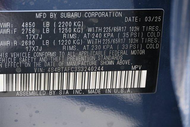 new 2025 Subaru Outback car, priced at $34,431