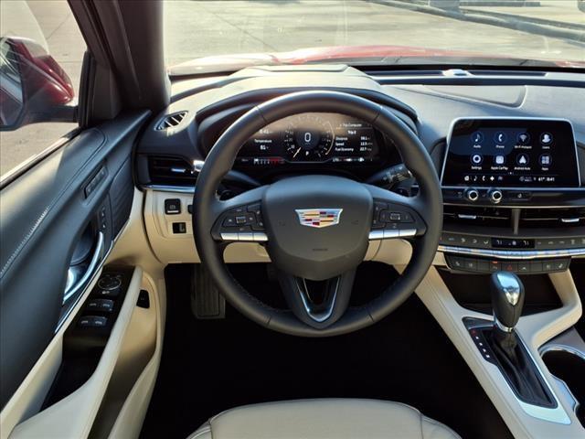 new 2025 Cadillac CT4 car, priced at $44,865