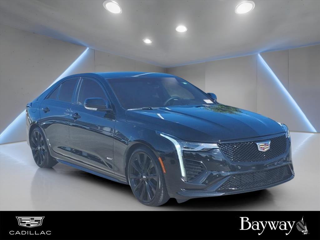 used 2022 Cadillac CT4-V car, priced at $38,996