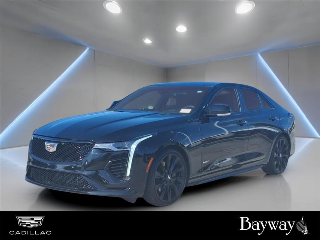 used 2022 Cadillac CT4-V car, priced at $38,996