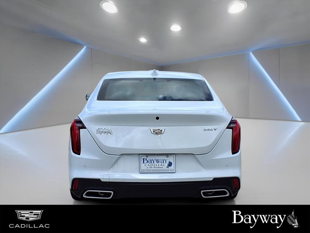 new 2025 Cadillac CT4 car, priced at $37,790