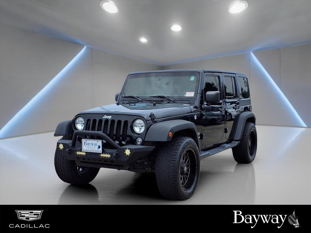 used 2016 Jeep Wrangler Unlimited car, priced at $18,996