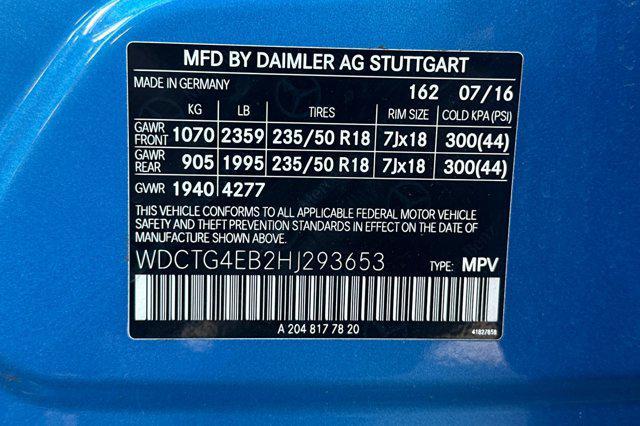 used 2017 Mercedes-Benz GLA 250 car, priced at $14,999