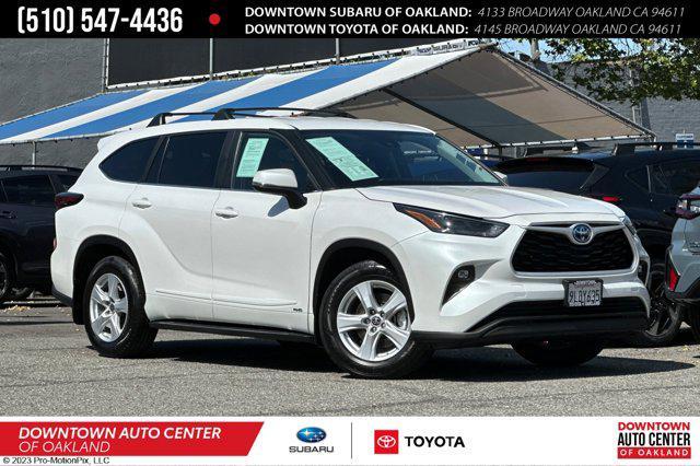used 2024 Toyota Highlander Hybrid car