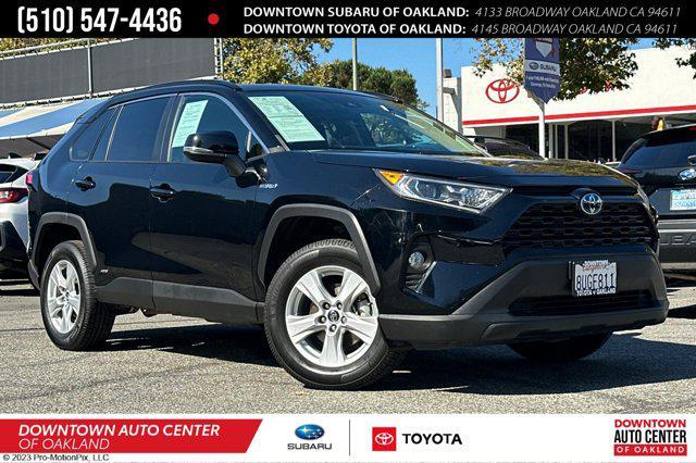 used 2021 Toyota RAV4 Hybrid car, priced at $26,200