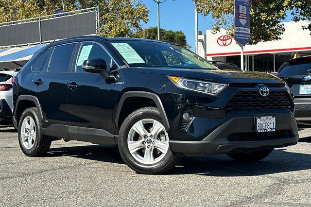 used 2021 Toyota RAV4 Hybrid car, priced at $26,200