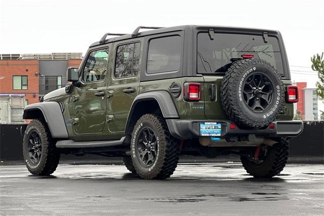 used 2023 Jeep Wrangler 4xe car, priced at $29,799