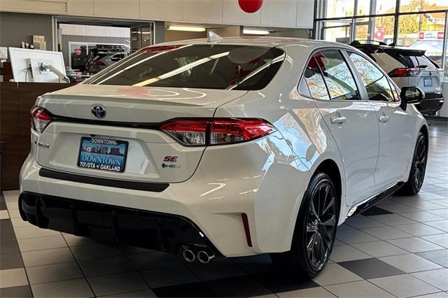 new 2025 Toyota Corolla Hybrid car, priced at $27,993