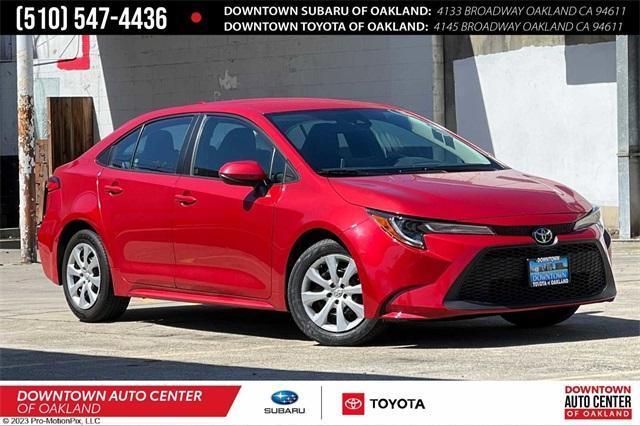 used 2021 Toyota Corolla car, priced at $15,555