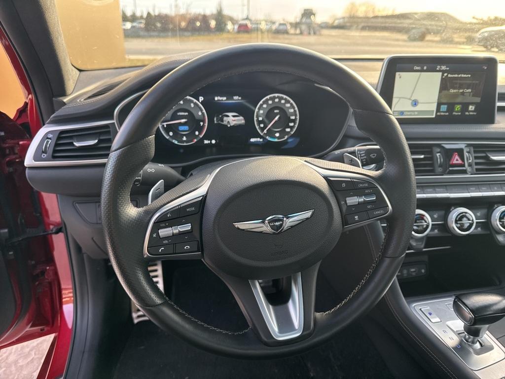 used 2021 Genesis G70 car, priced at $25,498