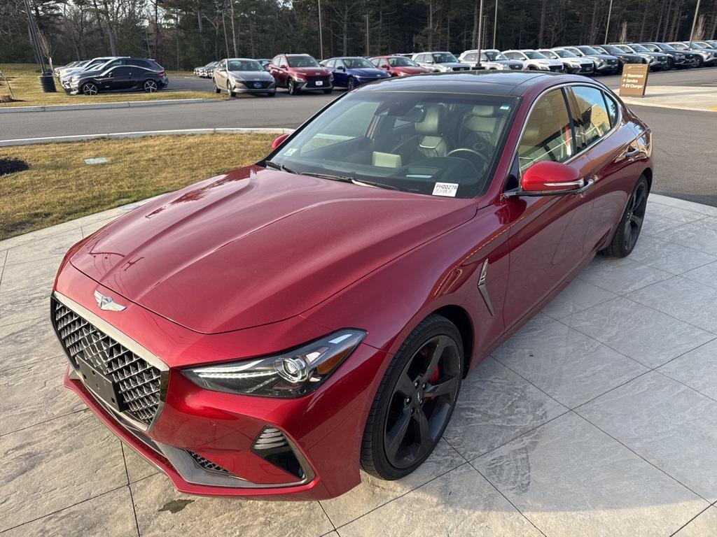 used 2021 Genesis G70 car, priced at $25,498