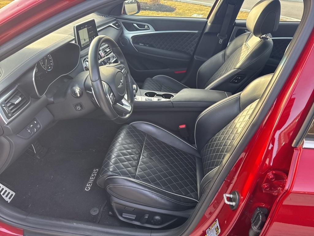 used 2021 Genesis G70 car, priced at $25,498
