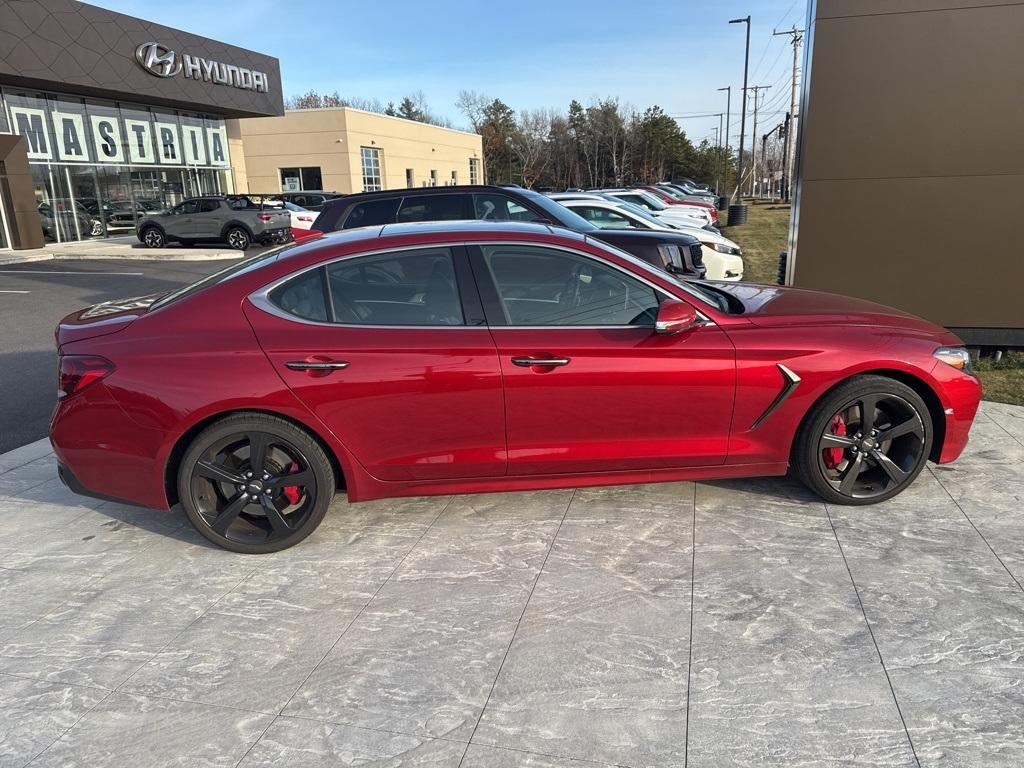 used 2021 Genesis G70 car, priced at $25,498