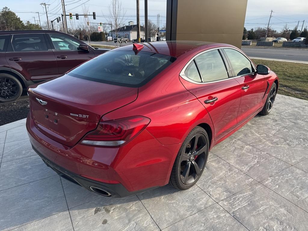used 2021 Genesis G70 car, priced at $25,498