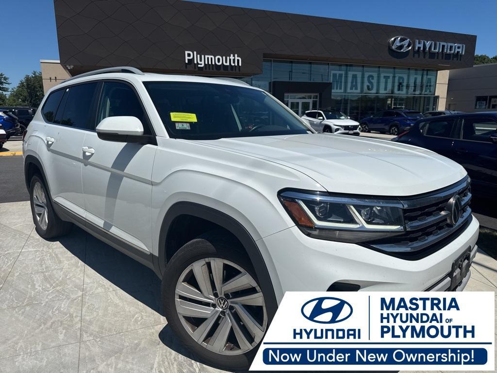 used 2021 Volkswagen Atlas car, priced at $24,298