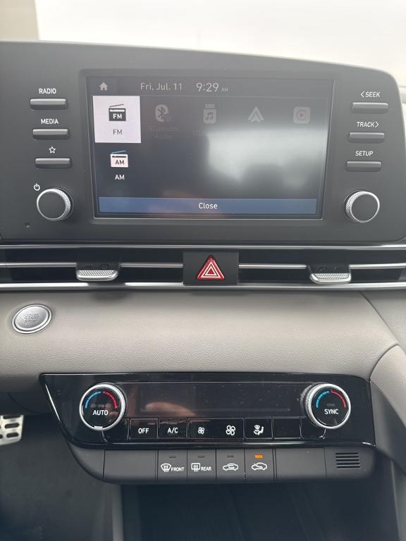 new 2025 Hyundai Elantra car, priced at $24,040