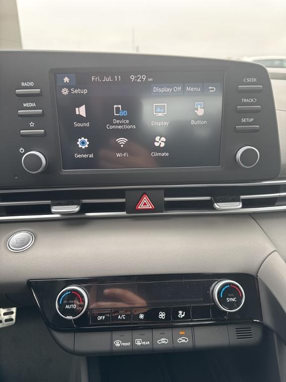 new 2025 Hyundai Elantra car, priced at $24,040