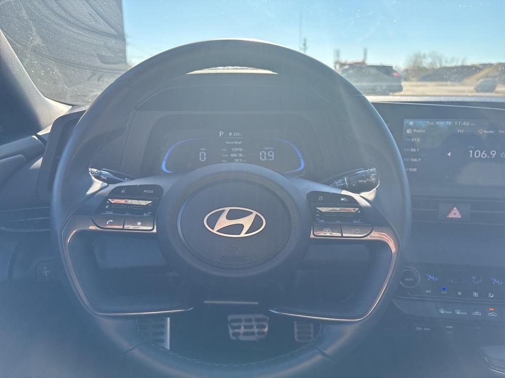 used 2025 Hyundai Elantra car, priced at $19,498