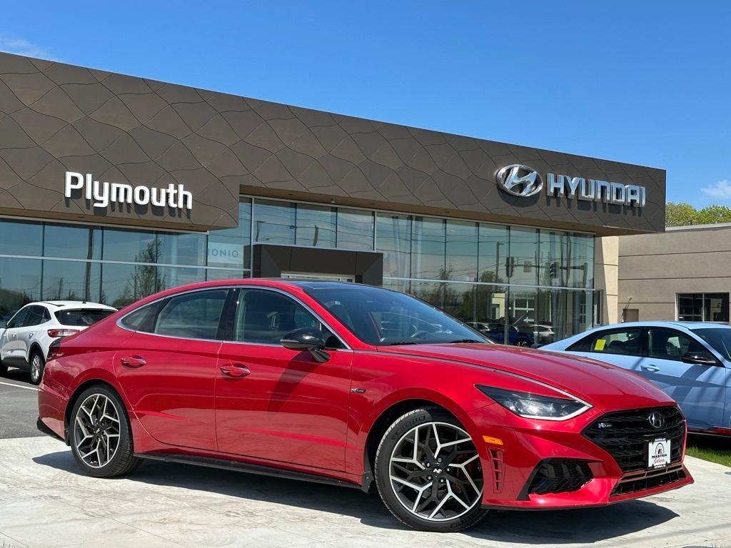 used 2021 Hyundai Sonata car, priced at $21,998