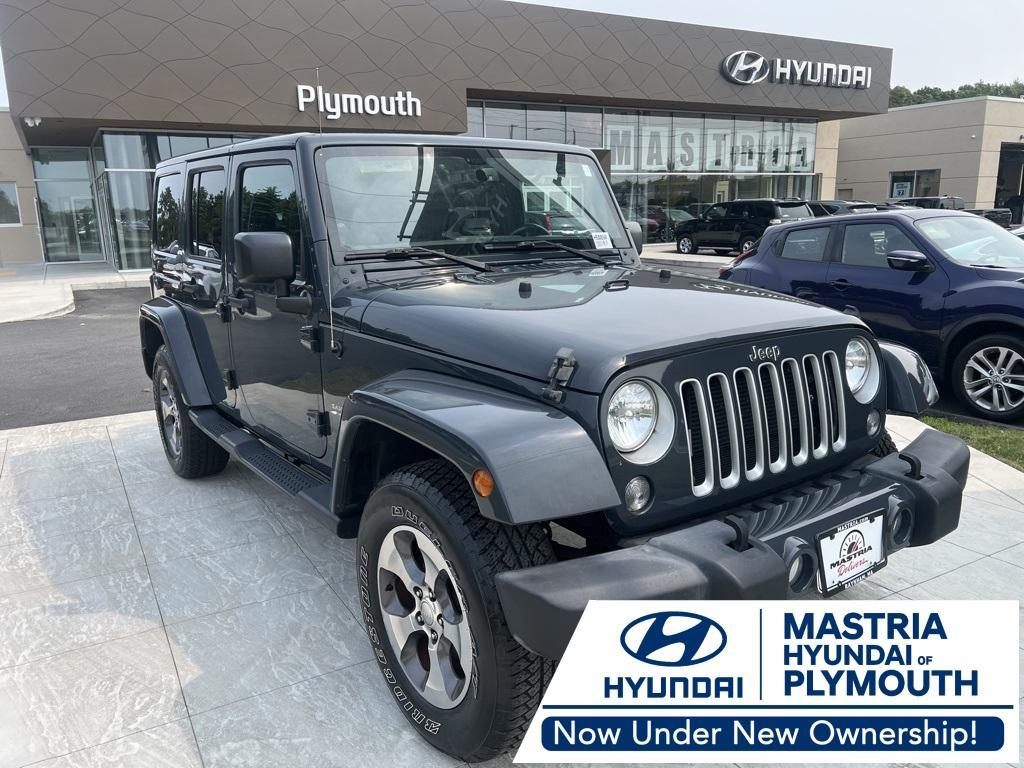 used 2016 Jeep Wrangler Unlimited car, priced at $17,598