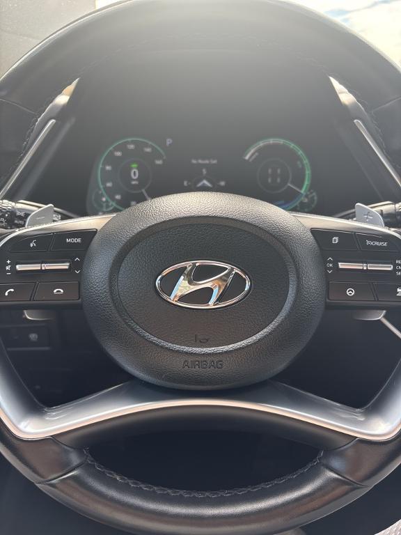 used 2021 Hyundai Sonata Hybrid car, priced at $20,198