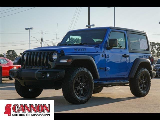 used 2022 Jeep Wrangler car, priced at $28,923