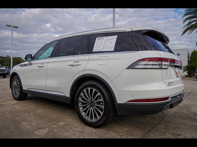 used 2021 Lincoln Aviator car, priced at $44,523