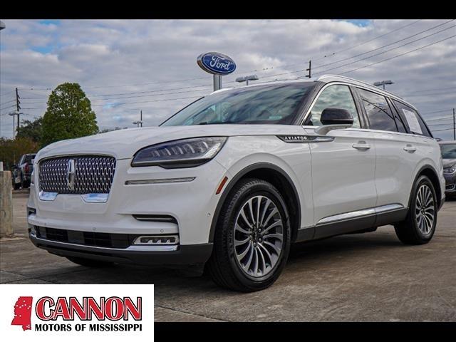 used 2021 Lincoln Aviator car, priced at $44,523