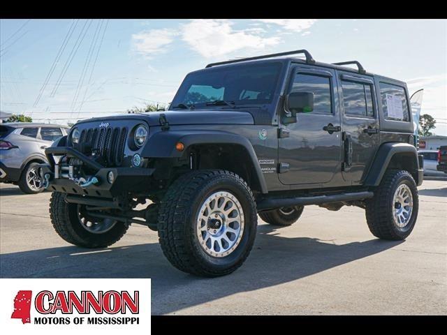 used 2017 Jeep Wrangler Unlimited car, priced at $25,523