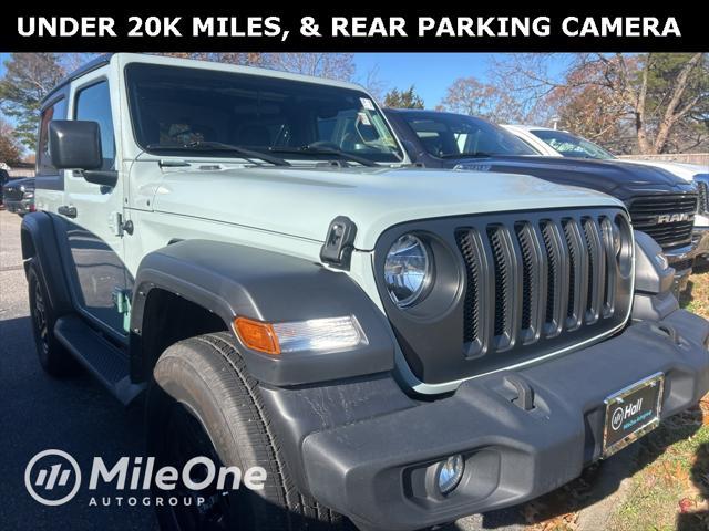 used 2023 Jeep Wrangler car, priced at $29,100