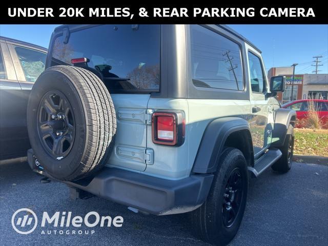 used 2023 Jeep Wrangler car, priced at $29,100