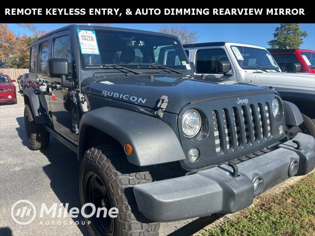 used 2018 Jeep Wrangler JK Unlimited car, priced at $25,400