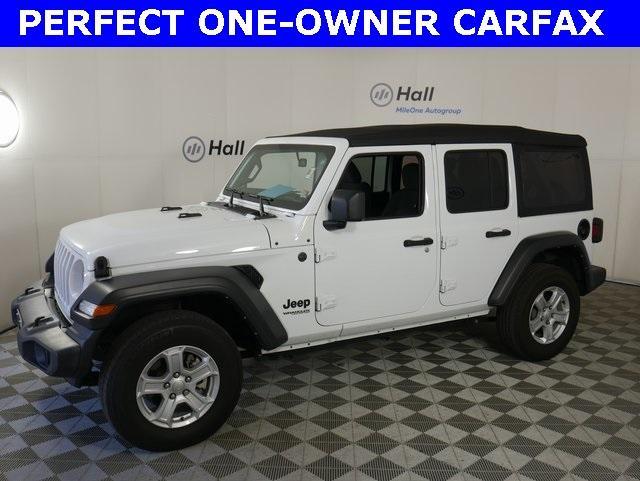 used 2022 Jeep Wrangler Unlimited car, priced at $36,100