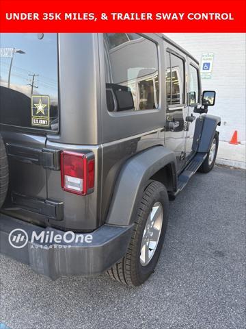 used 2016 Jeep Wrangler Unlimited car, priced at $23,500