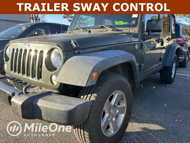 used 2015 Jeep Wrangler Unlimited car, priced at $16,000