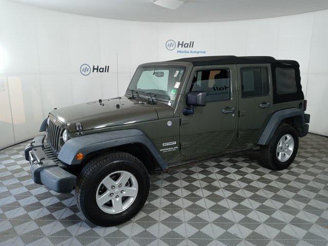 used 2015 Jeep Wrangler Unlimited car, priced at $15,000