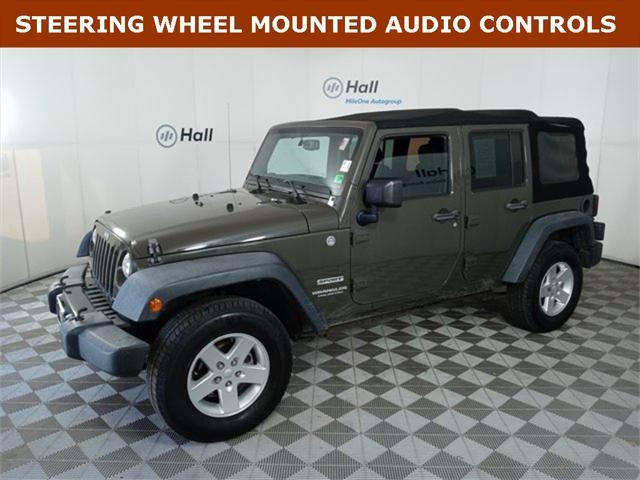 used 2015 Jeep Wrangler Unlimited car, priced at $14,800