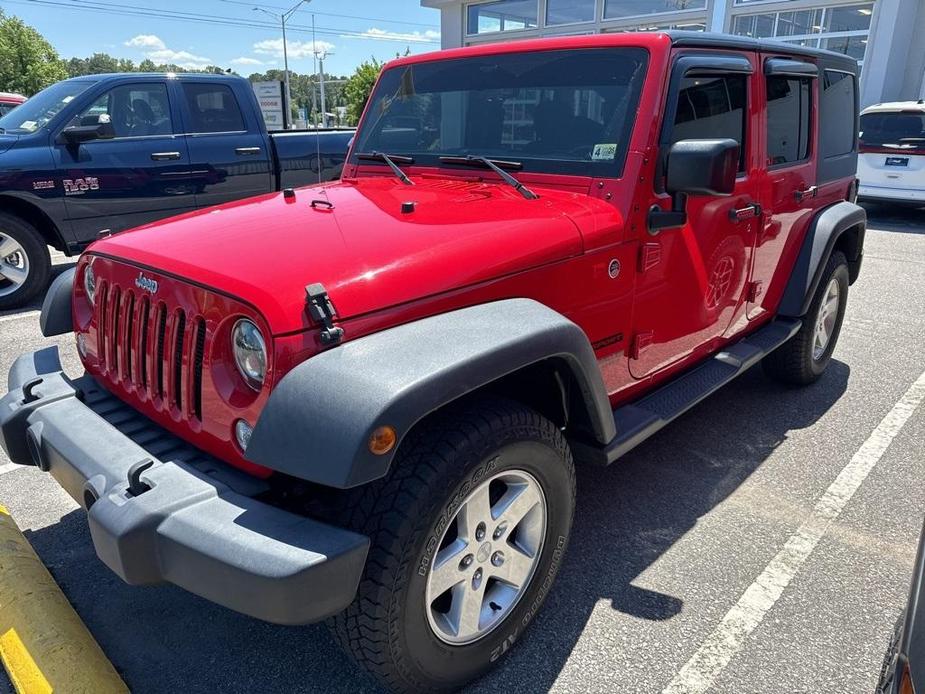 used 2015 Jeep Wrangler Unlimited car, priced at $21,800