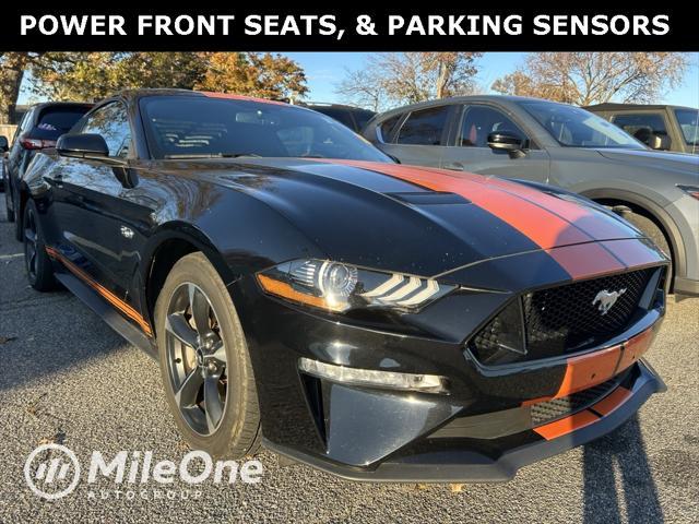 used 2018 Ford Mustang car, priced at $27,300