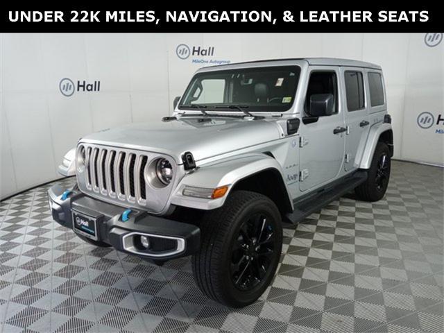 used 2023 Jeep Wrangler 4xe car, priced at $37,600