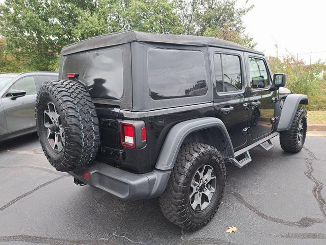 used 2021 Jeep Wrangler Unlimited car, priced at $33,800