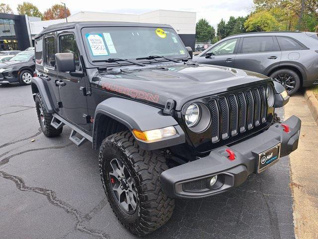 used 2021 Jeep Wrangler Unlimited car, priced at $33,800