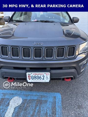 used 2020 Jeep Compass car, priced at $17,500