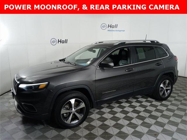 used 2021 Jeep Cherokee car, priced at $20,200