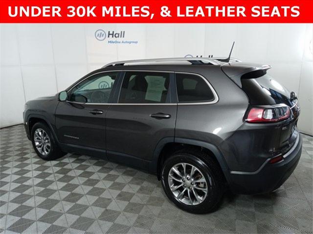 used 2021 Jeep Cherokee car, priced at $22,300