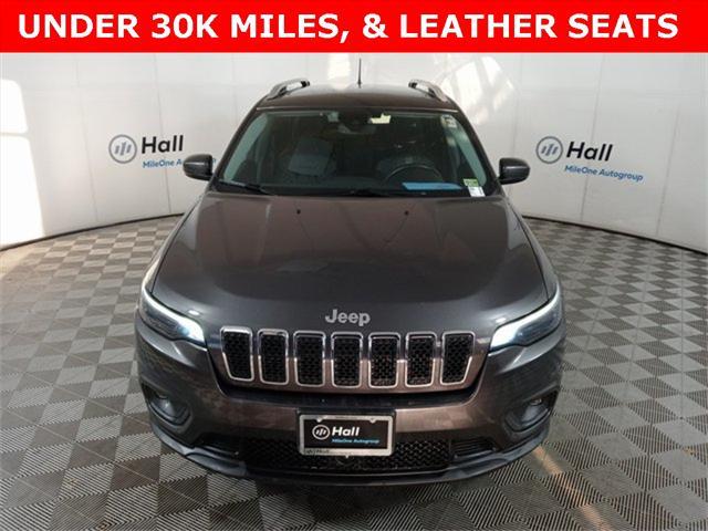 used 2021 Jeep Cherokee car, priced at $22,300