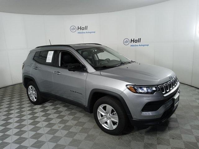 used 2022 Jeep Compass car, priced at $23,400