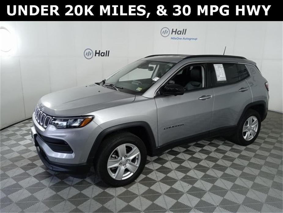used 2022 Jeep Compass car, priced at $23,100