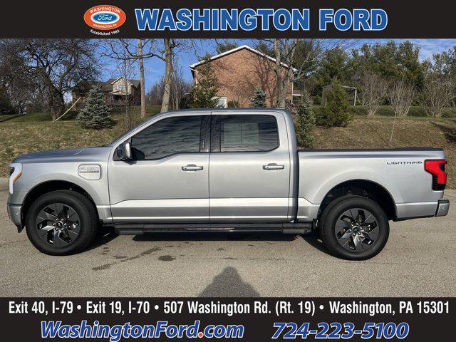 used 2022 Ford F-150 Lightning car, priced at $48,845