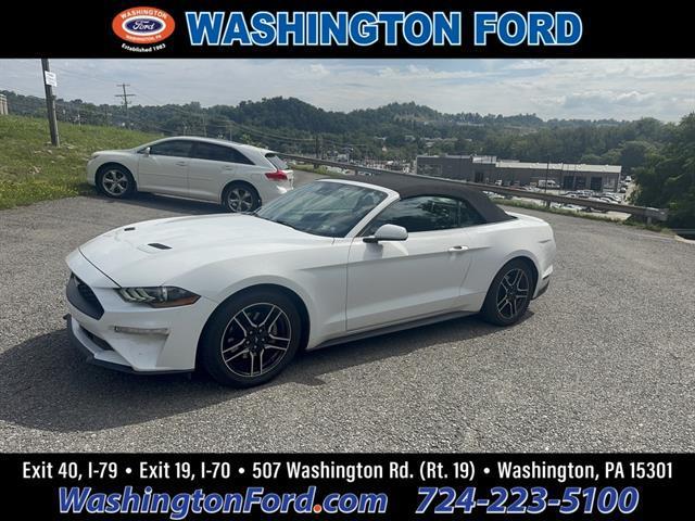 used 2022 Ford Mustang car, priced at $24,588